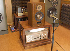 エッジの軟化 測定編: スピーカー改造日記